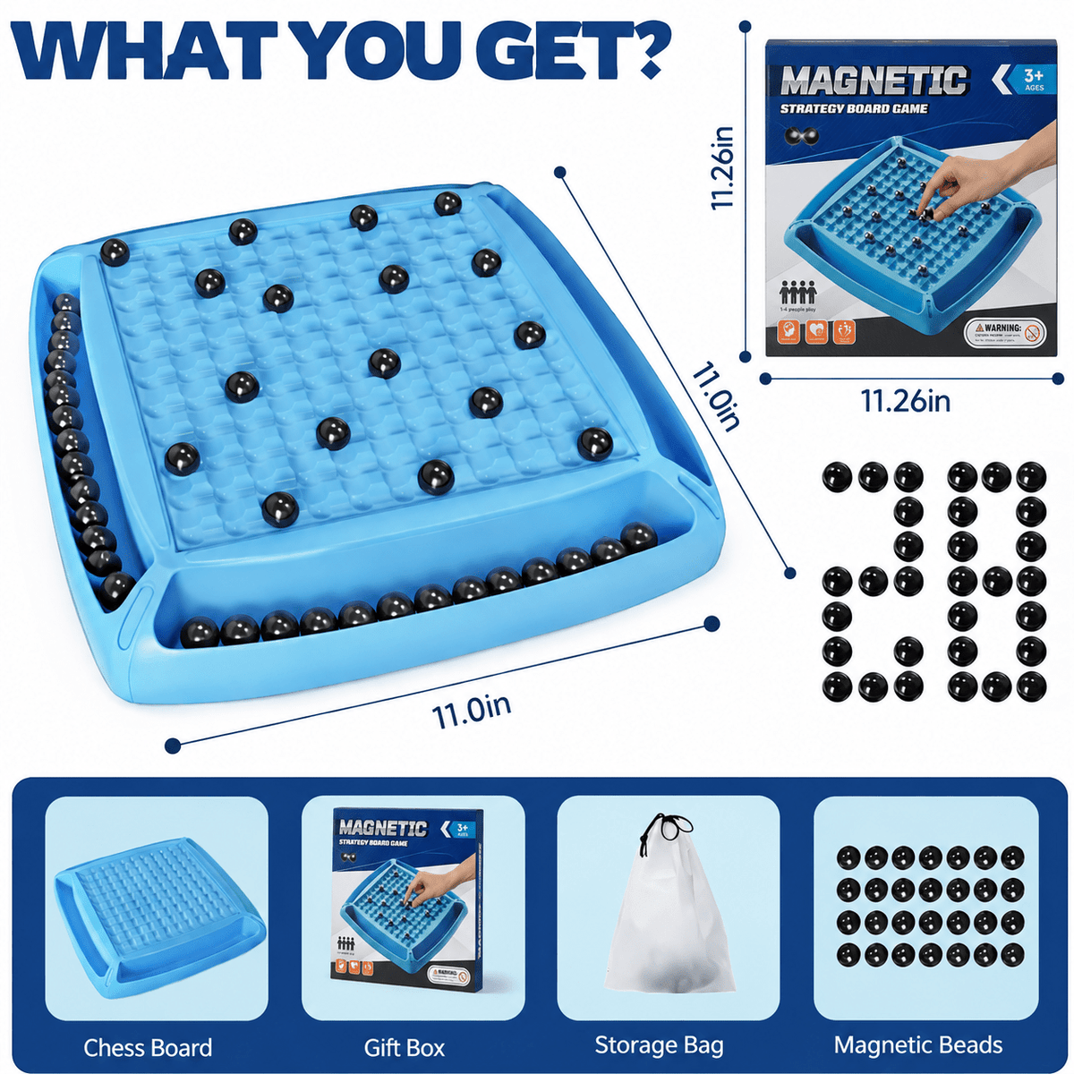 Montessoridays Magnetic Strategy Game — view 3