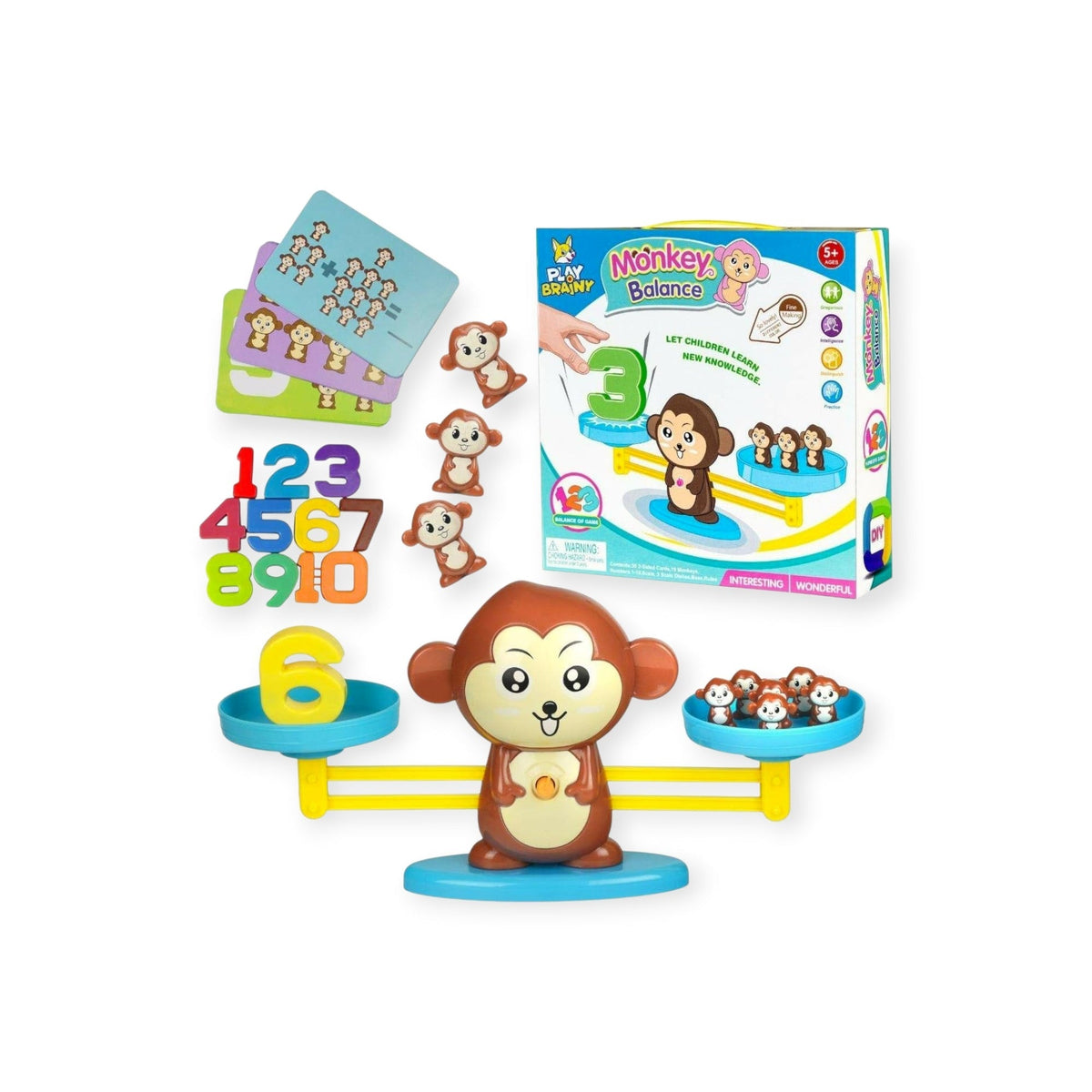 Montessoridays Monkey Balance Math Game — view 1