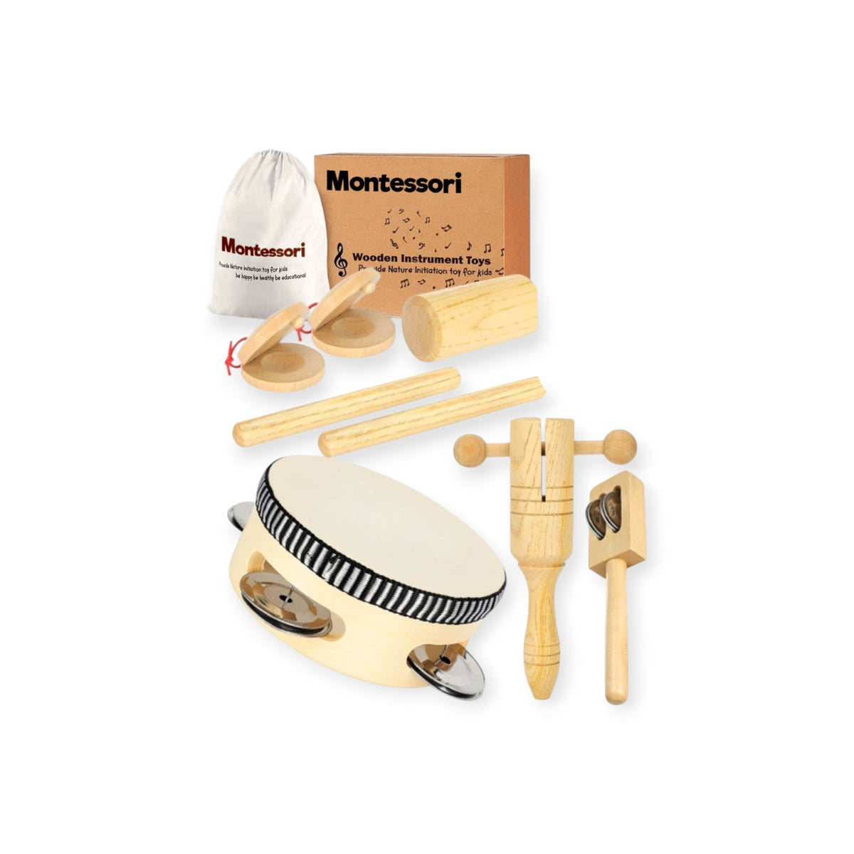 Montessoridays Music Instruments (with bag) — view 1