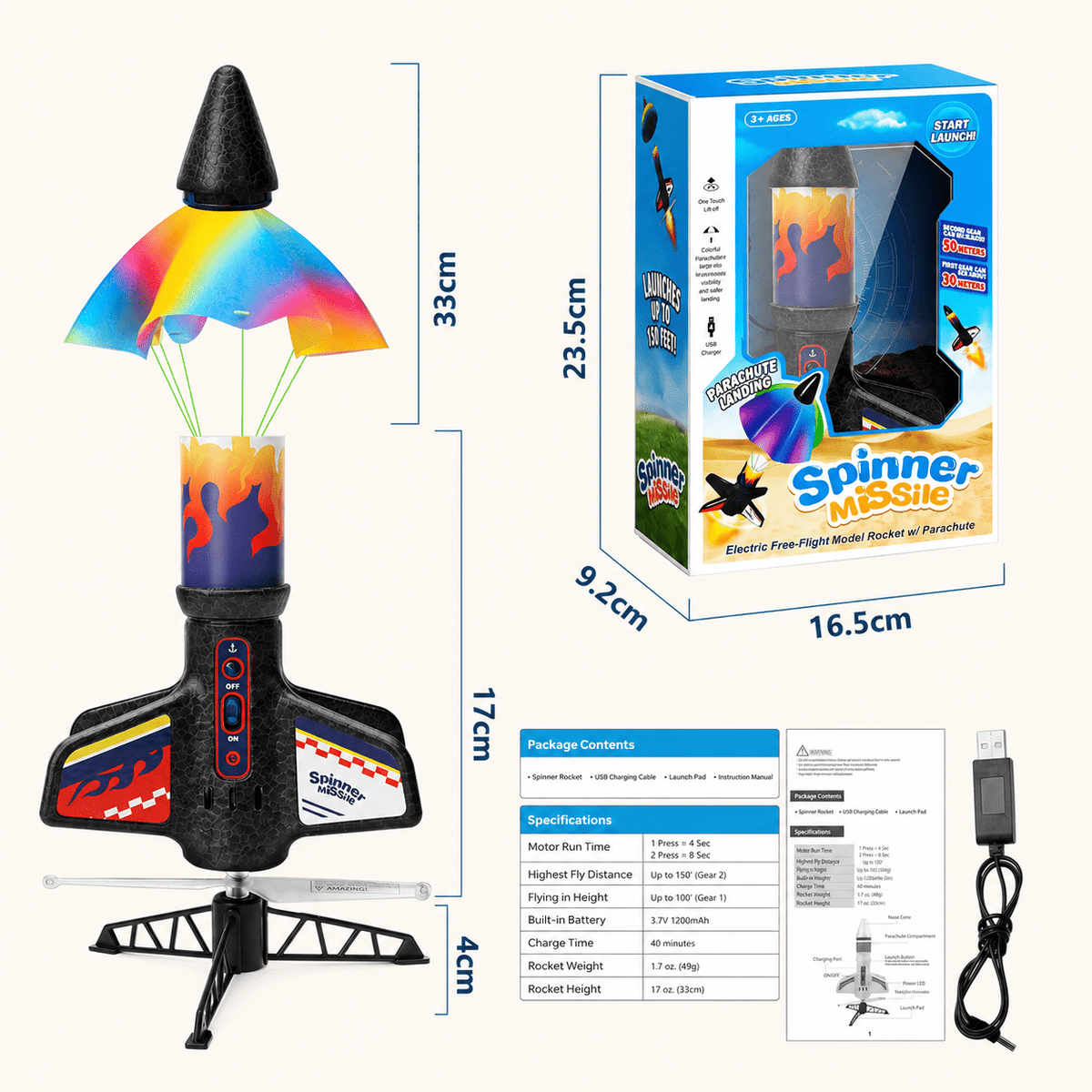 Outdoor Rocket Launcher Set for Kids — view 5