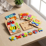 Montessoridays Project Montessori™ Animal Puzzles 6 PACK — view 2