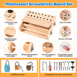 Montessoridays Screwdriver Board Set 18-in-1 — view 3