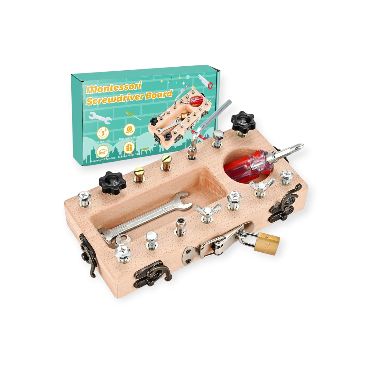 Montessoridays Screwdriver Tool Board — view 1