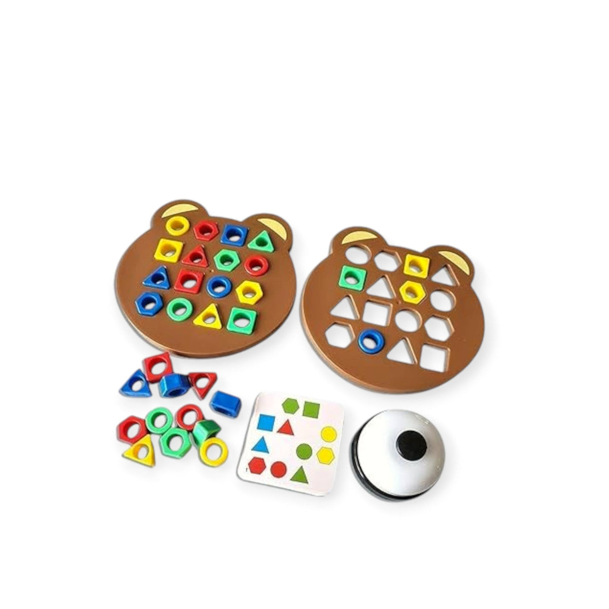 Montessoridays Shape & Color Matching Puzzle — view 1