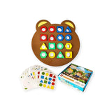 Montessoridays Shape & Color Matching Puzzle — view 2