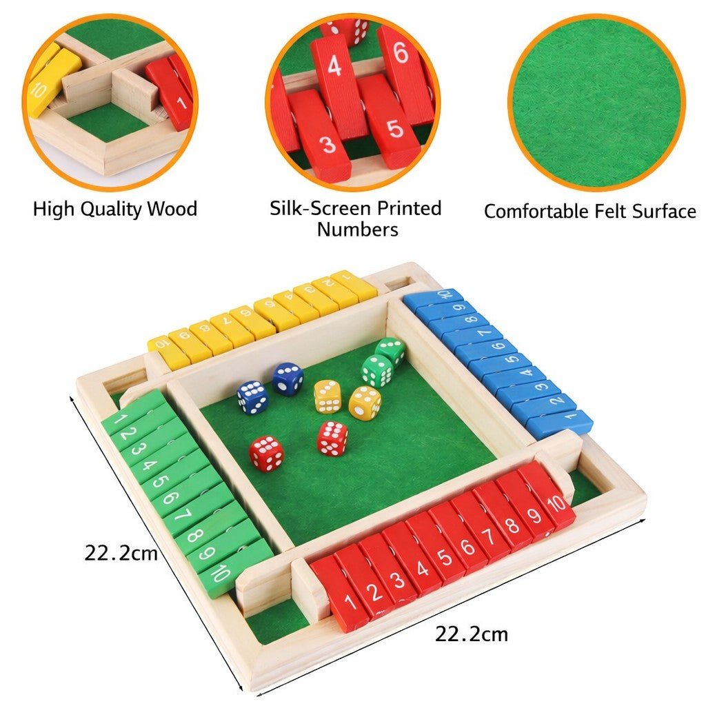 Montessoridays Shut The Box Dice Game — view 2