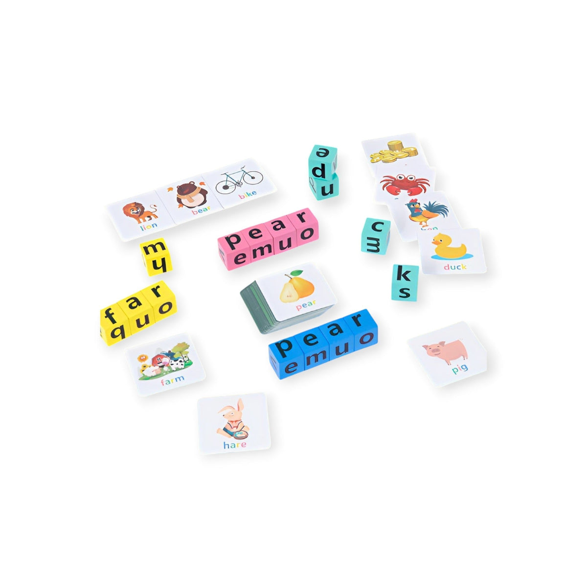 Montessoridays Speedy Spelling Cubes — view 1