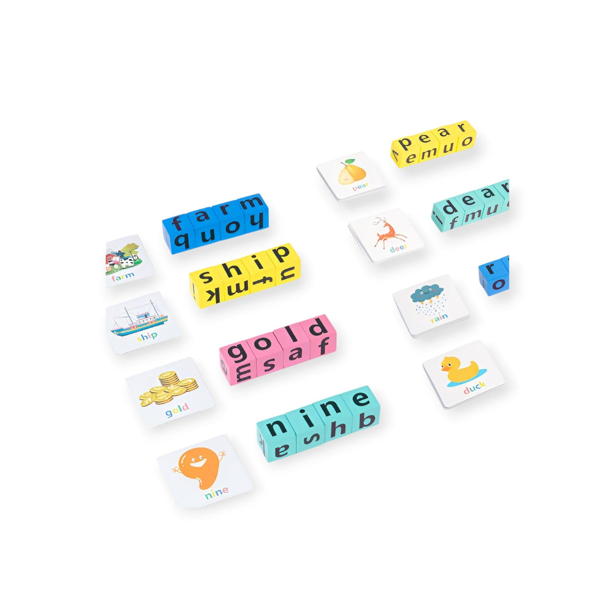 Montessoridays Speedy Spelling Cubes — view 2