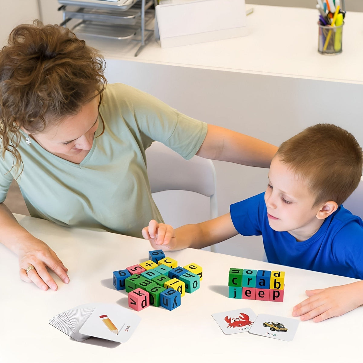 Montessoridays Speedy Spelling Cubes — view 4