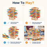 Montessoridays Stick Drop Tower Game — view 3