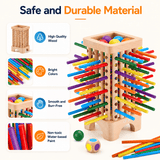 Montessoridays Stick Drop Tower Game — view 4