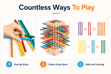 Montessoridays Stick Drop Tower Game — view 5