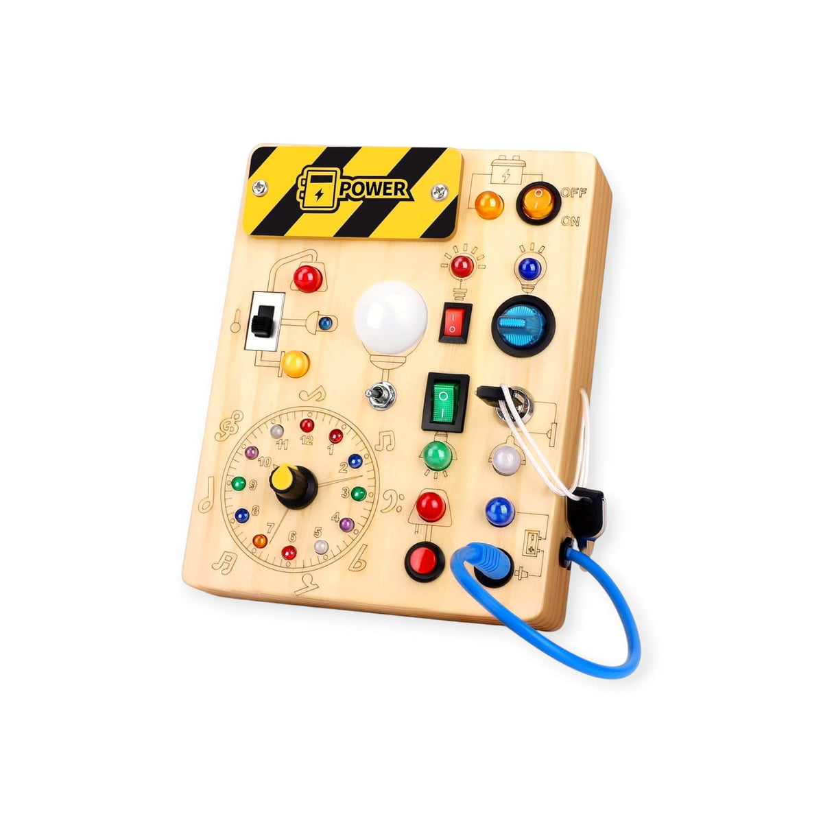 Montessoridays Switch & Light Activity Board — view 1
