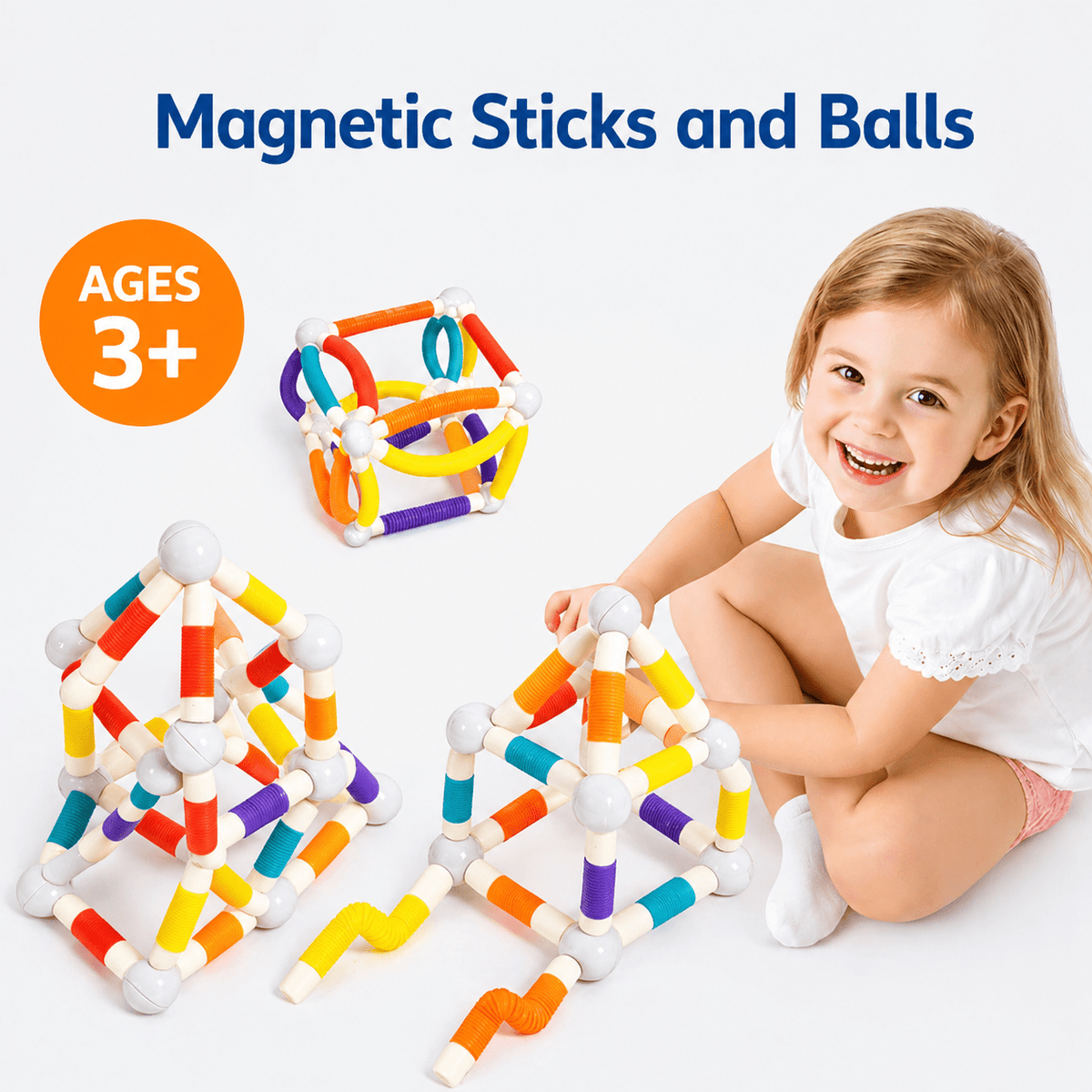 Montessoridays Magnetic Wand Building Set — view 4