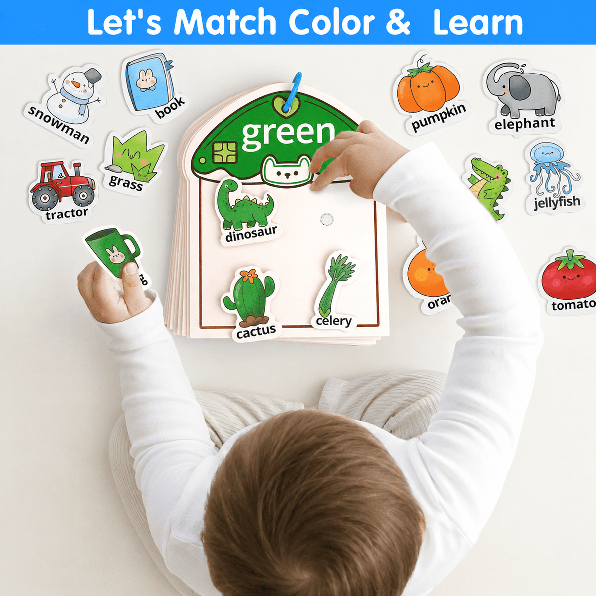 Toddler Color & Vocabulary Busy Book — view 4