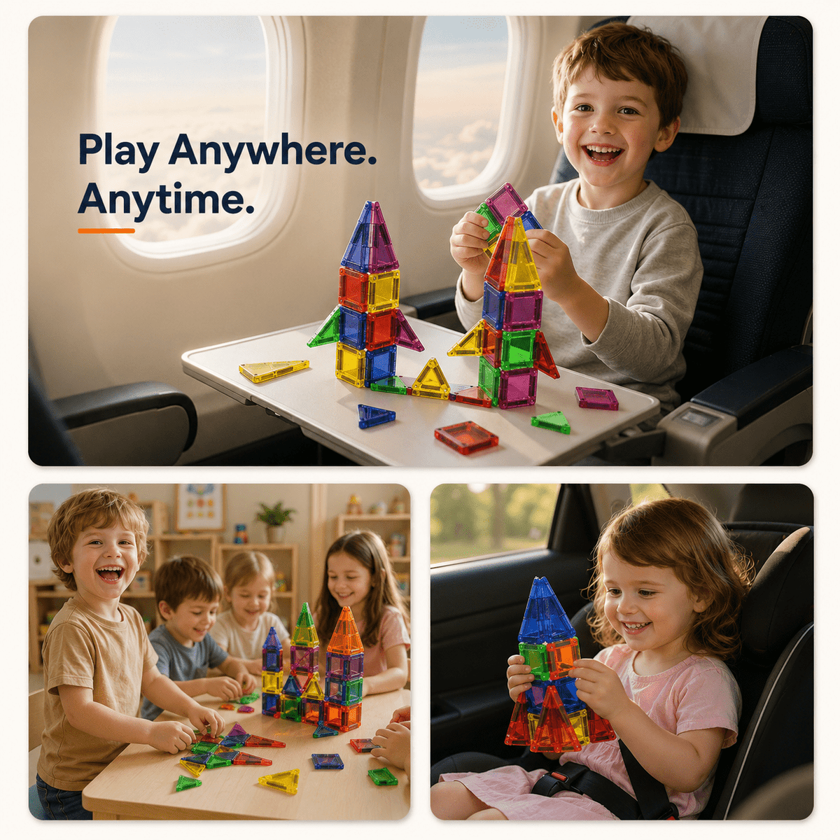 Montessoridays Travel Magnetic Tiles — view 7