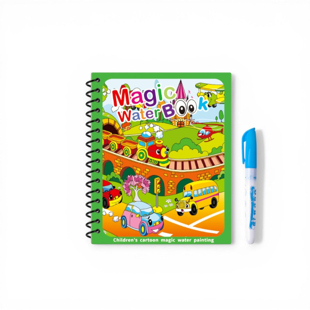 Montessoridays Water Drawing & Coloring Book — view 1