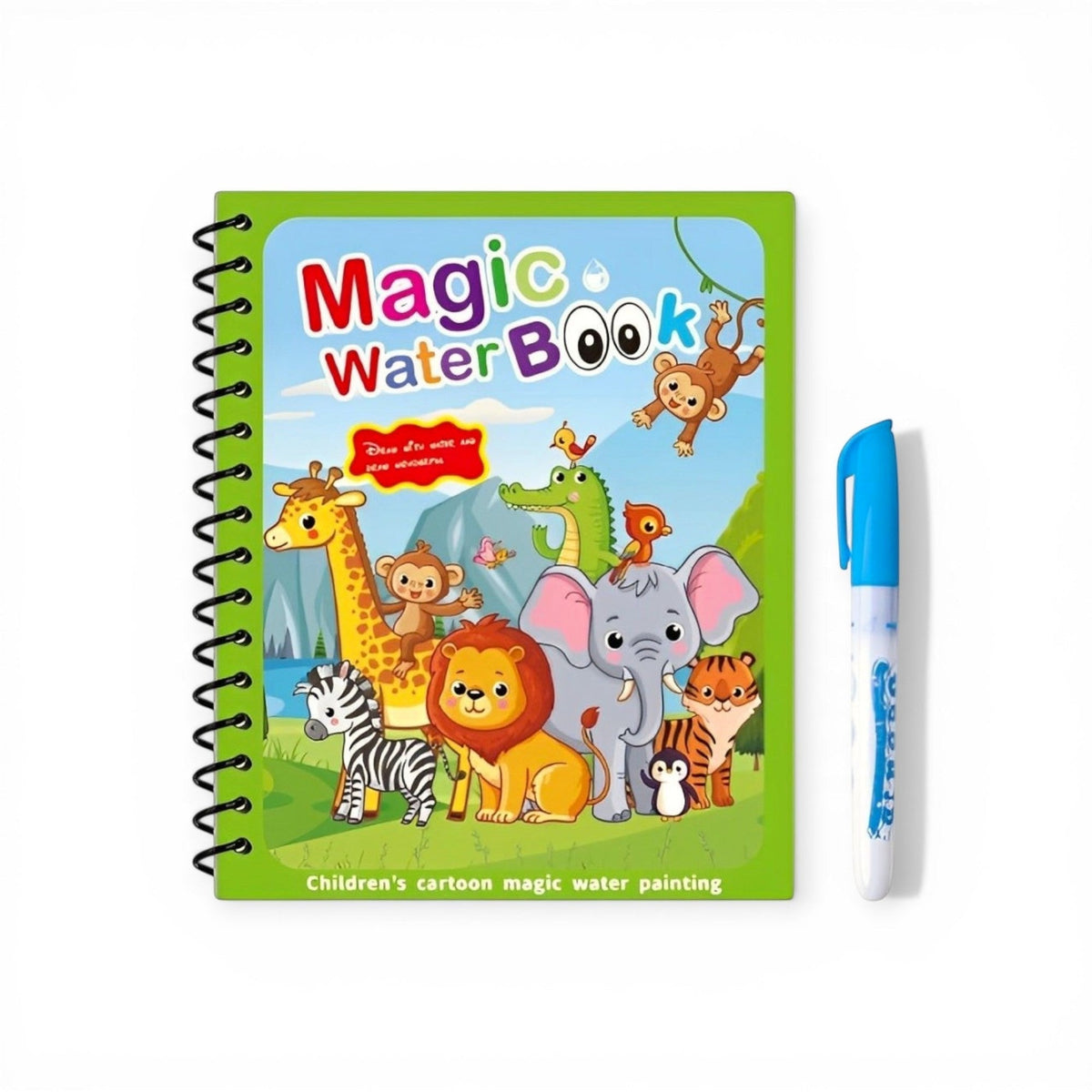 Montessoridays Water Drawing & Coloring Book — view 5