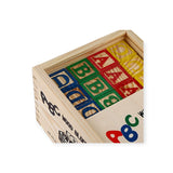 Montessoridays Wooden ABC Building Blocks — view 4