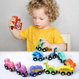 Montessoridays Wooden Dinosaur Train — view 4