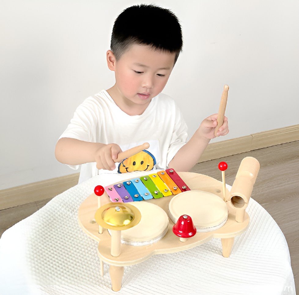 Montessoridays Wooden Drums Set — view 2