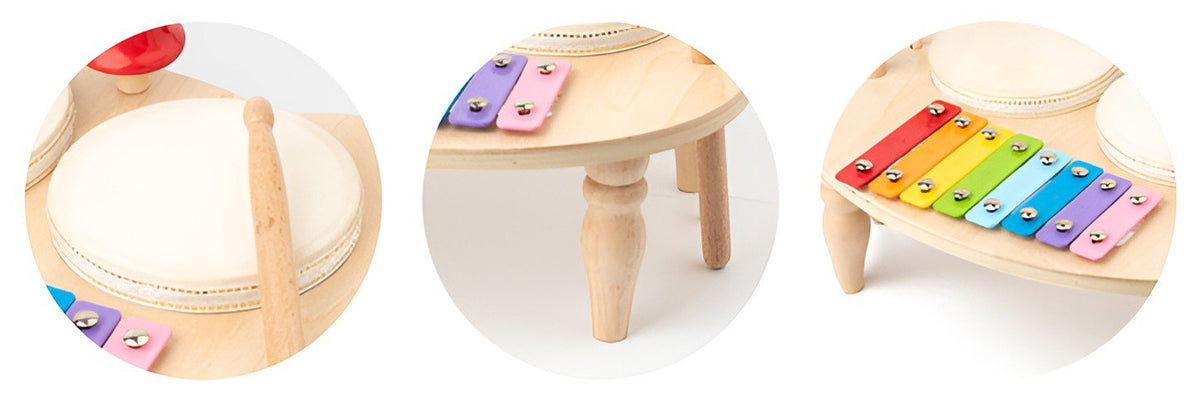 Montessoridays Wooden Drums Set — view 5