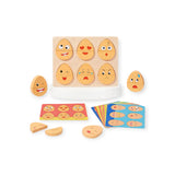 Montessoridays Wooden Expressions Eggs — view 1