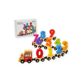 Montessoridays Wooden Number Train Set — view 1