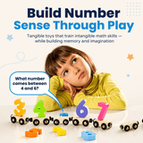 Montessoridays Wooden Number Train Set — view 5