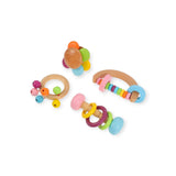 Montessoridays Wooden Rattles (4 Pack) — view 1