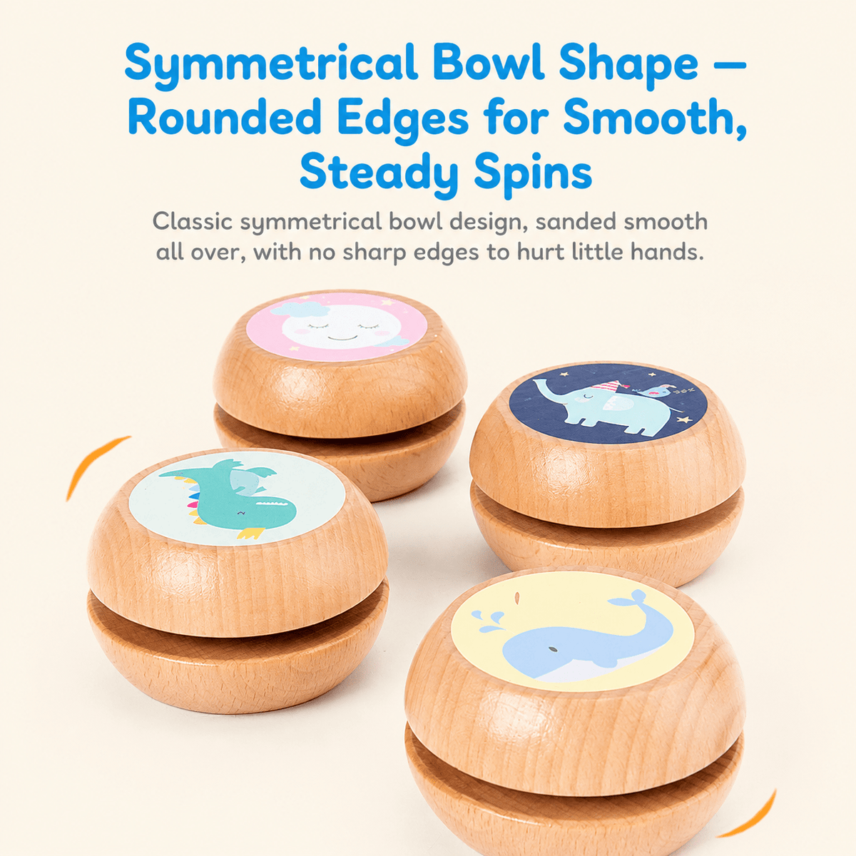 Wooden Yo-Yo for Kids — view 5