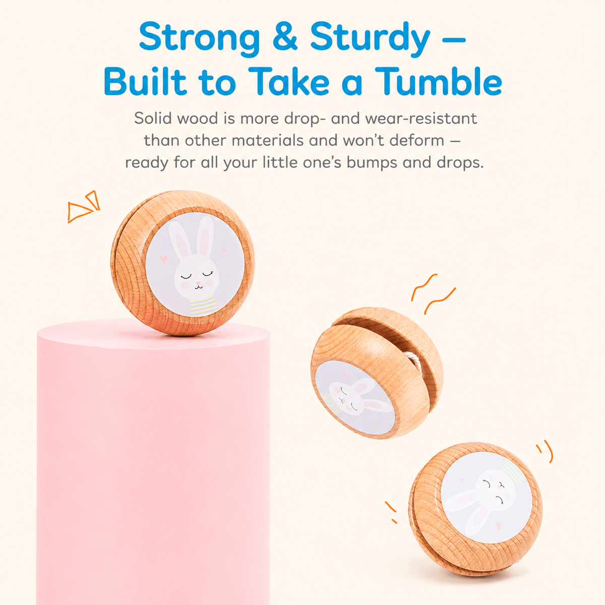 Wooden Yo-Yo for Kids — view 7