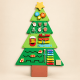 Montessoridays Wooden Christmas Tree Busy Board — view 2