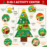 Montessoridays Wooden Christmas Tree Busy Board — view 5