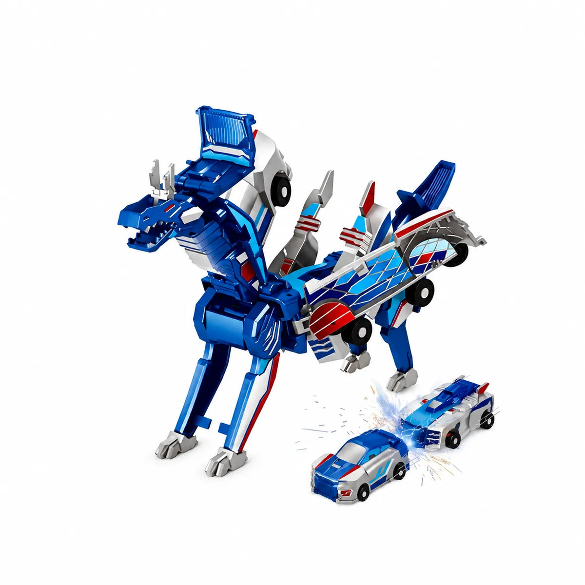 Montessoridays™ Magnetic Transforming Car Set